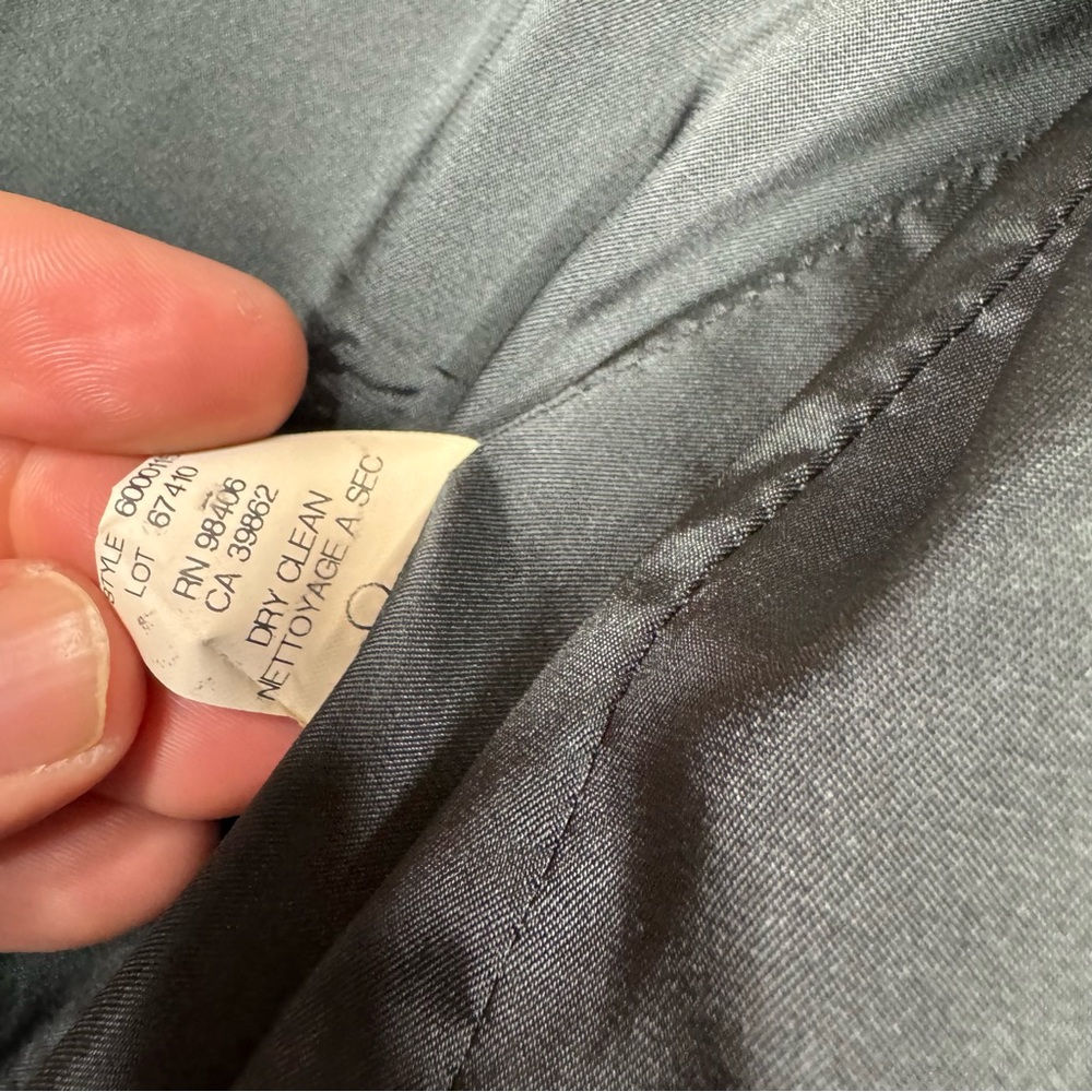 Theory Two Button Blazer Jacket Notch Lapel Front… - image 4